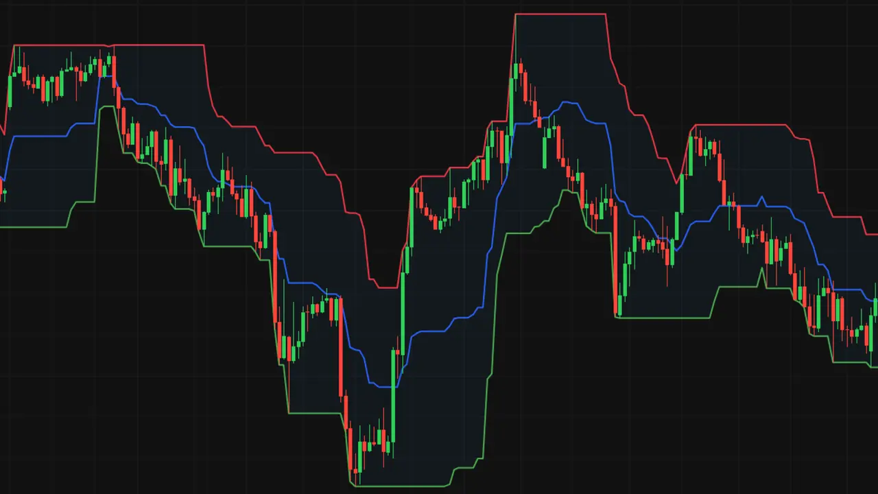 Screenshot of the NeuronAlgo Donchian Channels indicator page.